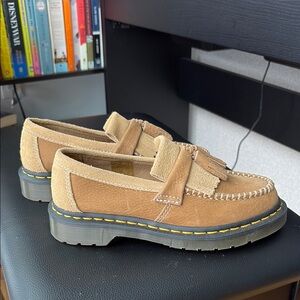 Doc Marten’s Tan Suede Loafers